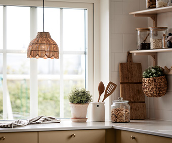 Осветление на кухнята Осветление на кухнята