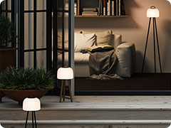 Осветление на терасата Осветление на терасата