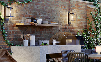 Osvětlení na chatu Osvětlení na chatu